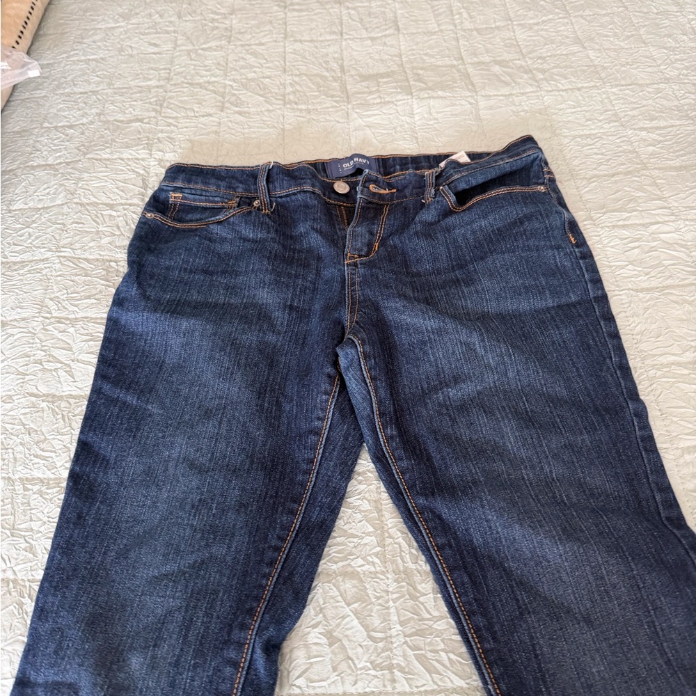 Old Navy Dark Blue Bootcut Jeans - Picture 6 of 6
